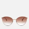 Tom Ford Women's Zeila Sunglasses - Gold/Violet - Image 1