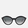 Tom Ford Women's Chloe Sunglasses - Black/Smoke - Image 1