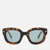 Tom Ford Women's Pia Sunglasses - Havana/Blue Mirror - Image 1