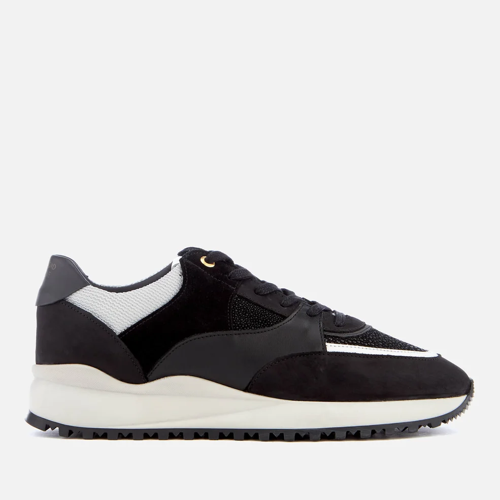 Android Homme Men's Belter 3.0 Stingray Suede Trainers - Carbon Black/White Image 1