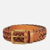 Polo Ralph Lauren Men's Westend Braid Leather Belt - Saddle - Image 1