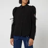 See By Chloé Women's Tie Sleeve Detail Shirt - Black - Image 1