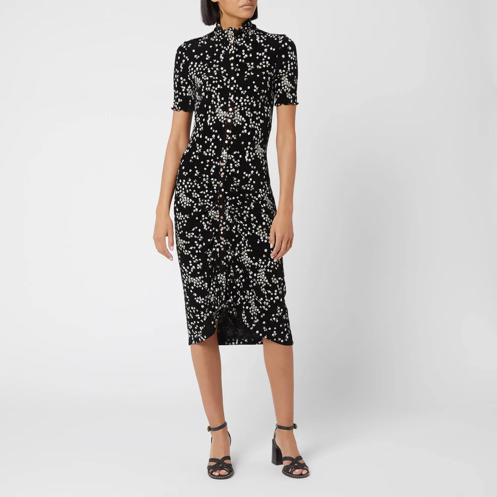 See By Chloé Women's Floral Dress - Mult Black Image 1