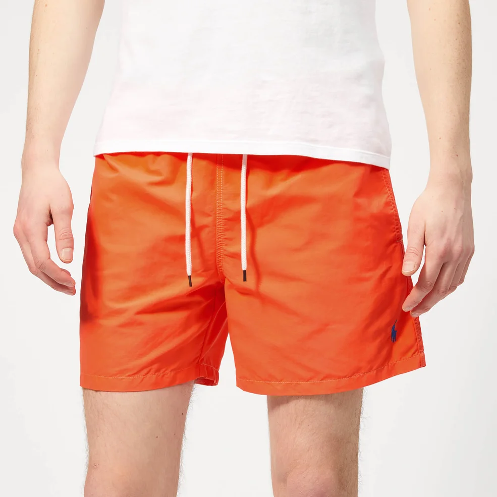 Polo Ralph Lauren Men's Traveller Swim Shorts - Flare Orange Image 1