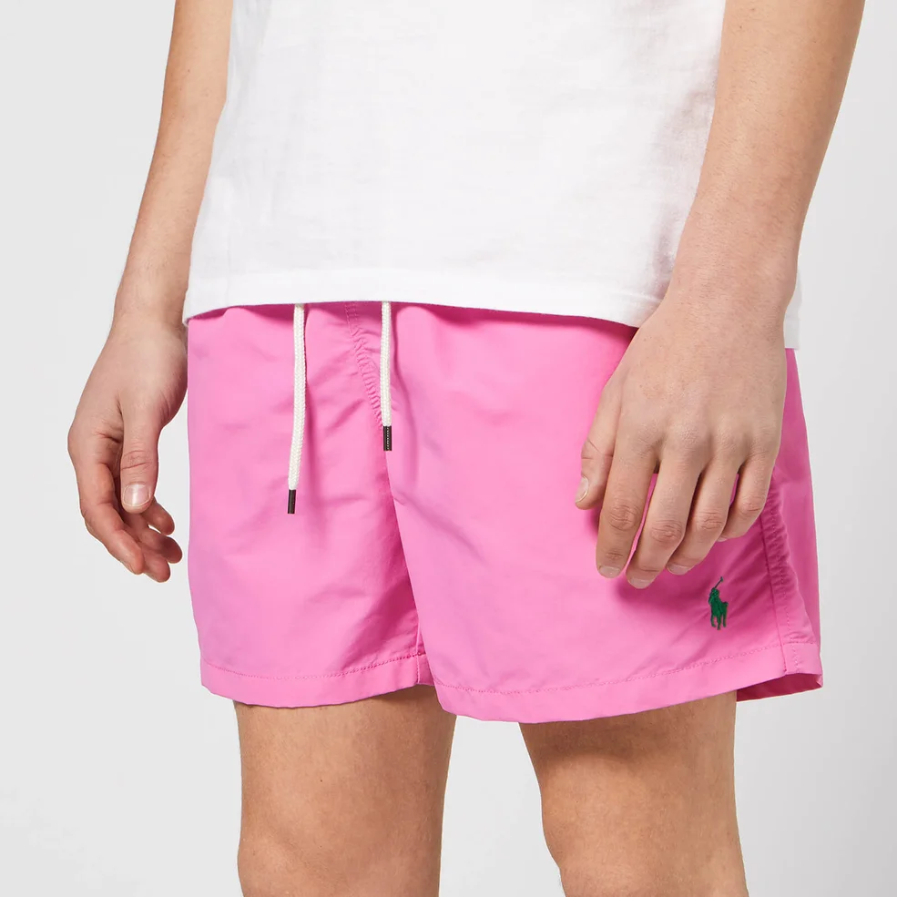 Polo Ralph Lauren Men's Traveller Swim Shorts - Maui Pink Image 1