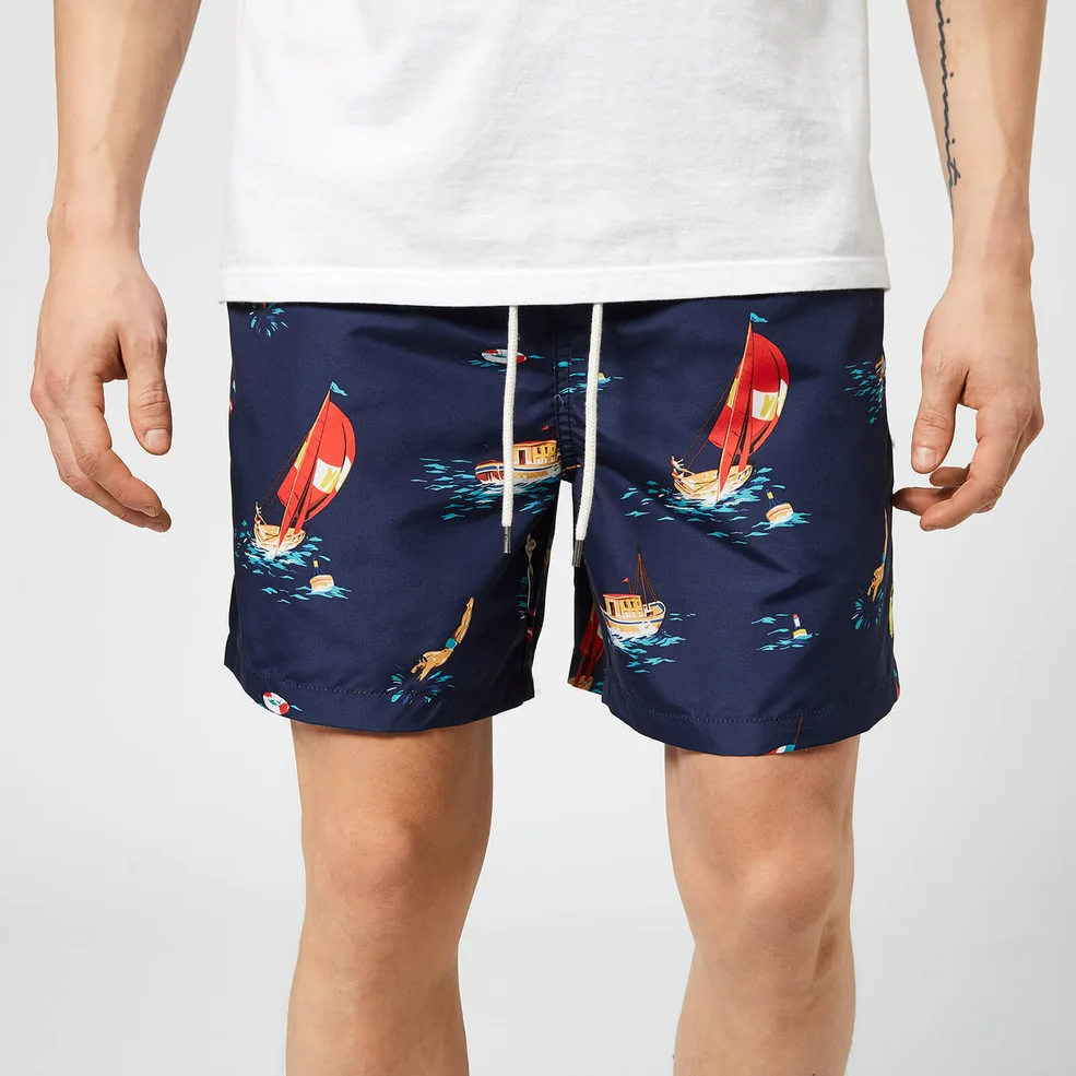 Polo Ralph Lauren Men's Traveller Printed Swim Shorts - Montego Deco Image 1