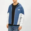 Wooyoungmi Men's Hooded Track Top - Blue - Image 1
