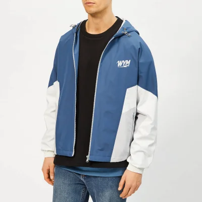Wooyoungmi Men's Hooded Track Top - Blue