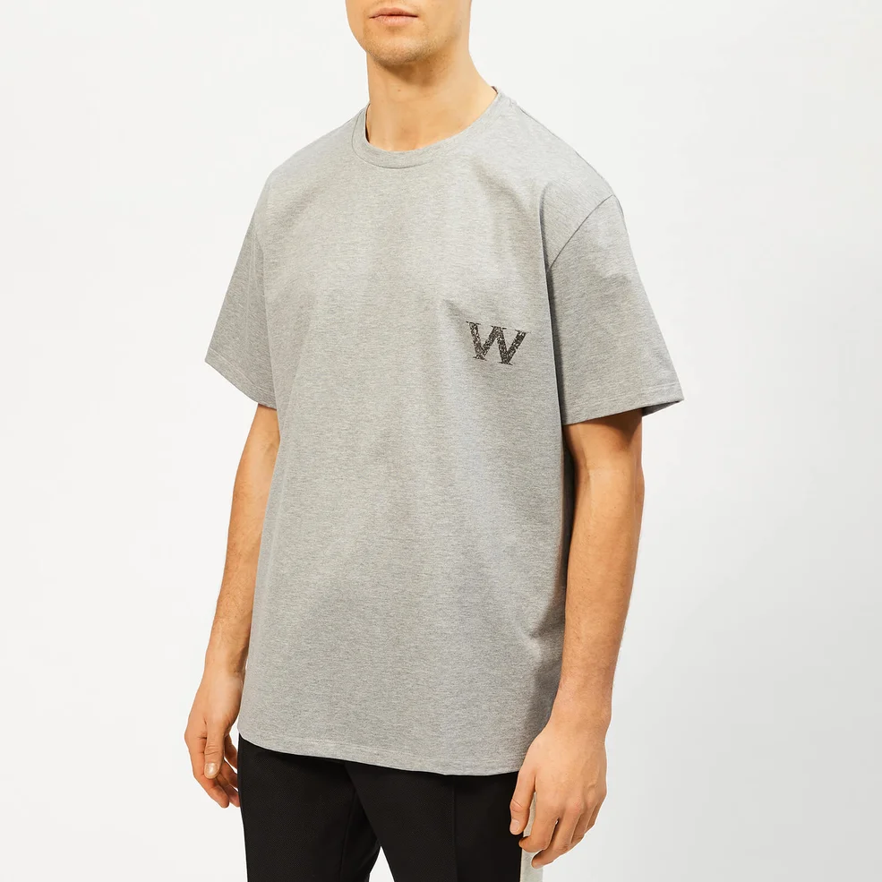 Wooyoungmi Men's W Basic T-Shirt - Grey Image 1