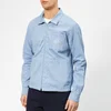 YMC Men's Emboidered Bowie Shirt - Light Blue - Image 1