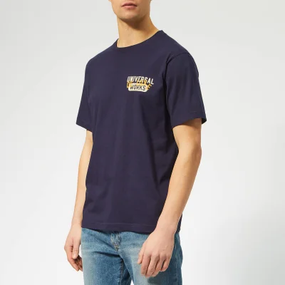 Universal Works Men's Sunset T-Shirt - Navy