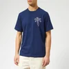 Universal Works Men's Neon T-Shirt - Blueprint - Image 1