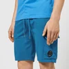 C.P. Company Men's Bermuda Sweat Shorts - Moroccan Blue - Image 1