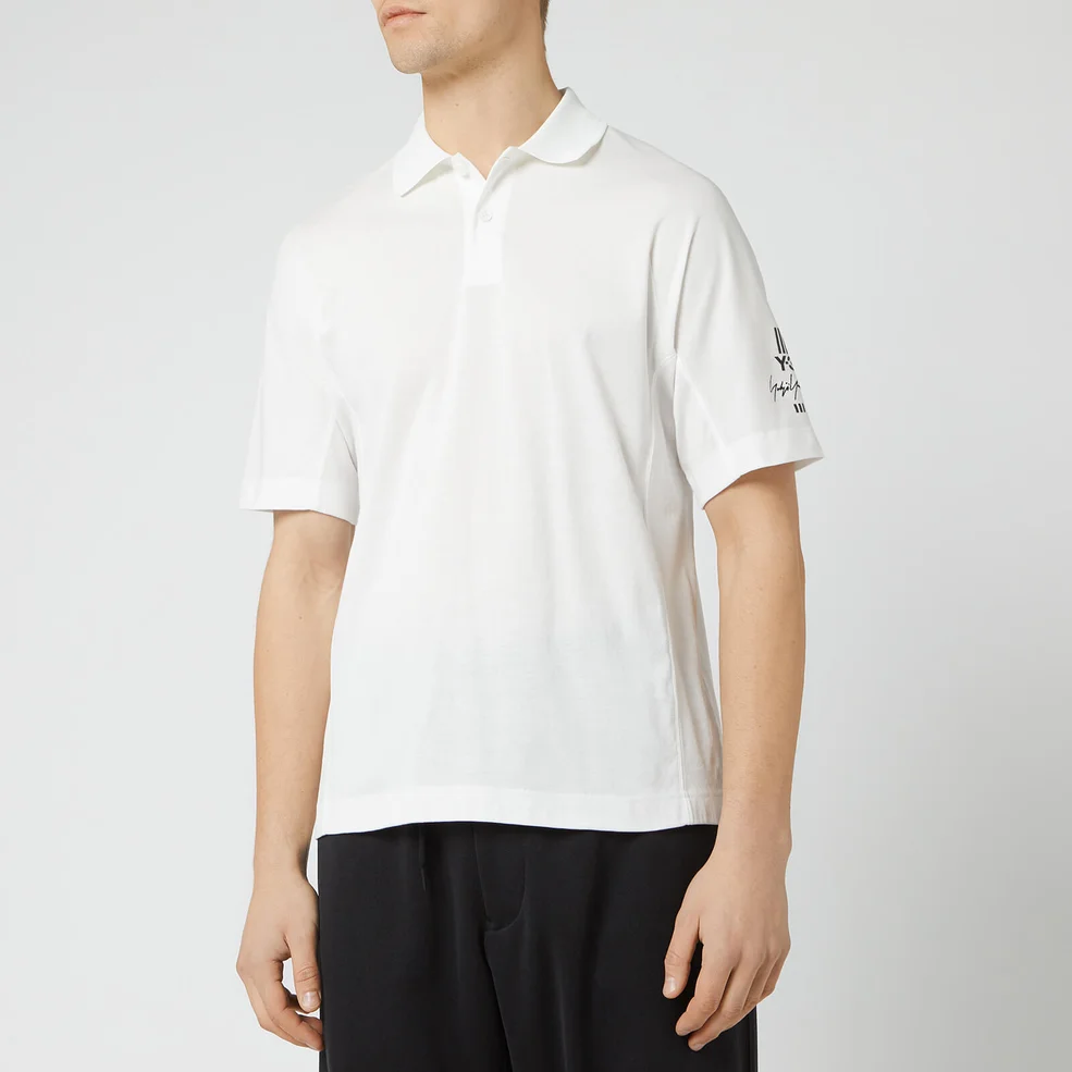 Y-3 Men's New Classic Polo Shirt - Core White Image 1