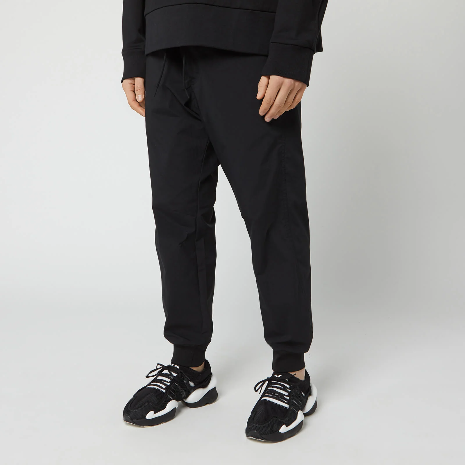 Y-3 Men's Woven Lux Cuff Track Pants - Black Image 1