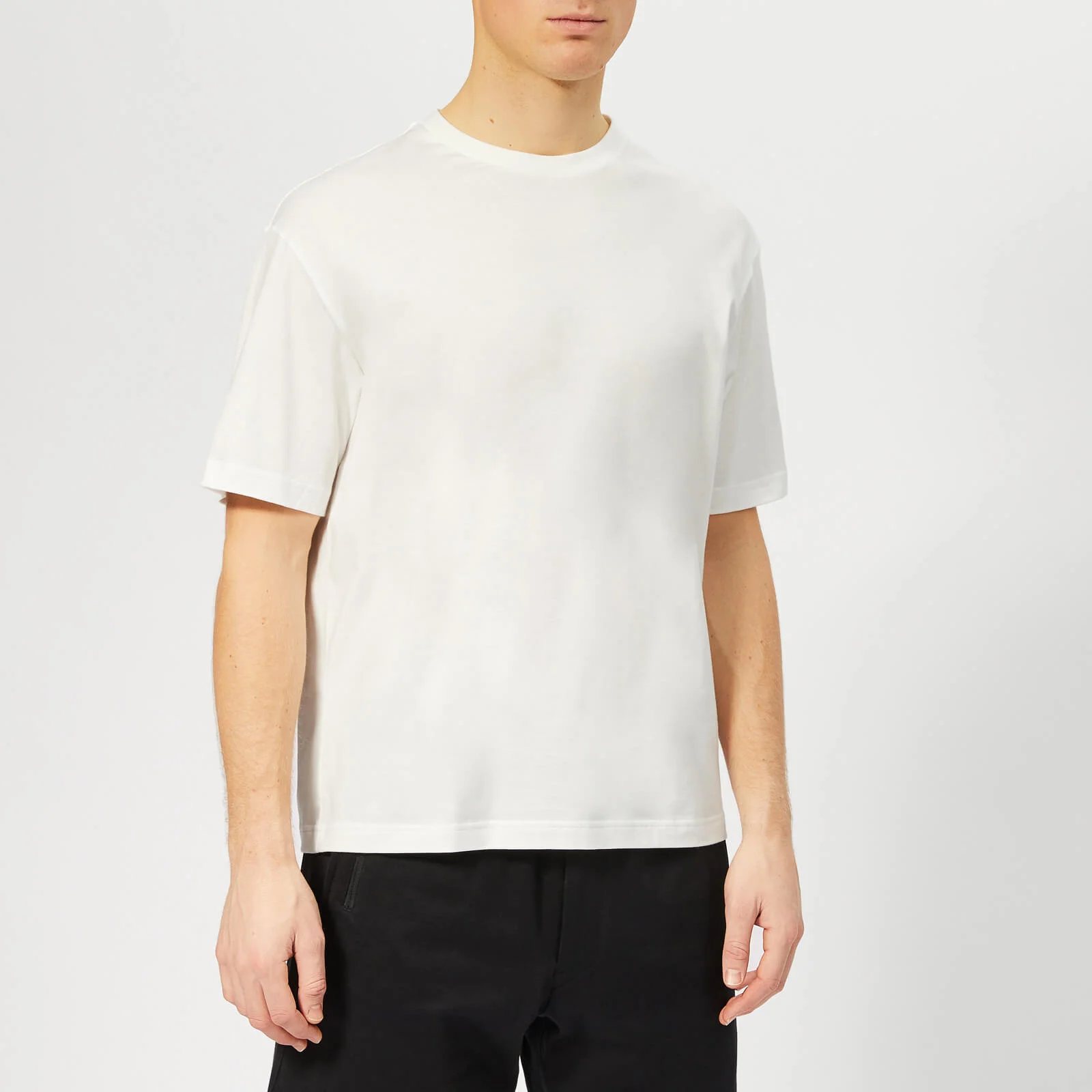 Y-3 Men's Signature Graphic Short Sleeve T-Shirt - Core White Image 1