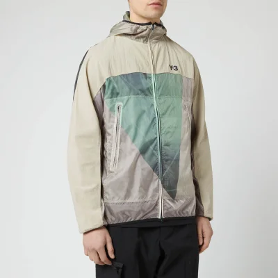 Y-3 Men's All Over Print Packable Jacket - Sail Salty Champagne