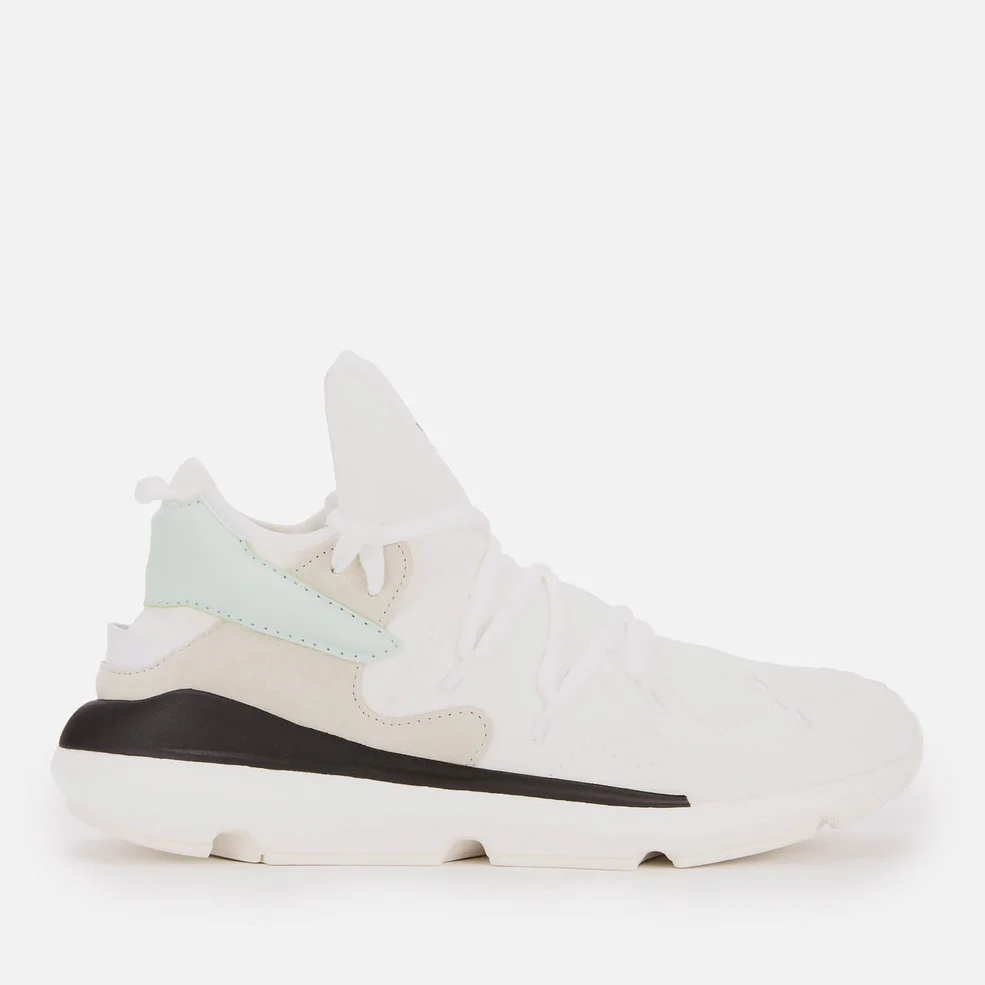 Y-3 Men's Kusari 2 Trainers - FTWR White/Salty Green Image 1
