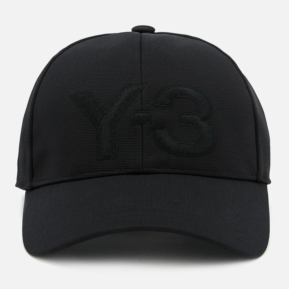 Y-3 Logo Cap - Black Image 1