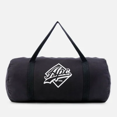 A.P.C. Men's US Sports Holdall Bag - Anthracite