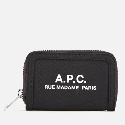 A.P.C. Men's Recuperation Compact Wallet - Noir