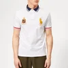 Polo Ralph Lauren Men's Crest/Horse Pique Polo Shirt - White - Image 1