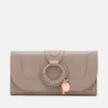 See by Chloé Women's Hana Large Wallet - Motty Grey - Image 1