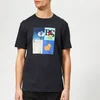 PS Paul Smith Men's Regular Fit Leaf T-Shirt - Dark Navy - Image 1