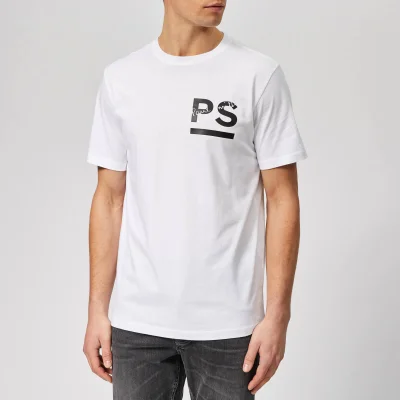 PS Paul Smith Men's Regular Fit High Build T-Shirt - White