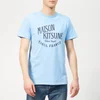 Maison Kitsuné Men's Palais Royal T-Shirt - Light Blue - Image 1