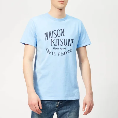Maison Kitsuné Men's Palais Royal T-Shirt - Light Blue