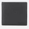 Barbour Men's Grain Leather Billfold Wallet - Black - Image 1