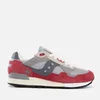 Saucony Men's Shadow 5000 Vintage Trainers - Grey/Red - Image 1
