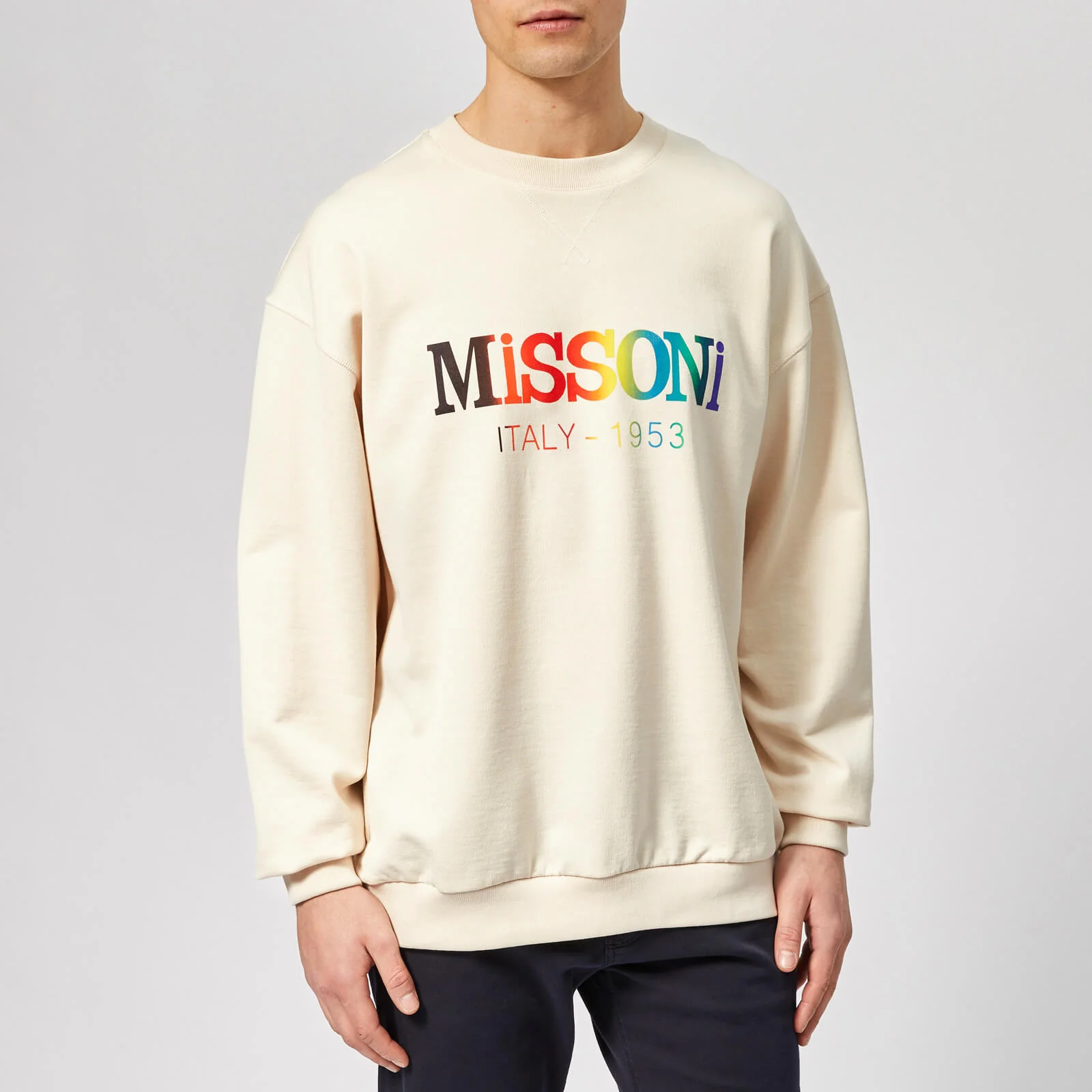 Missoni Men's Logo Sweatshirt - Off White Image 1
