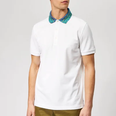 Missoni Men's Zig Zag Polo-Shirt - Off White