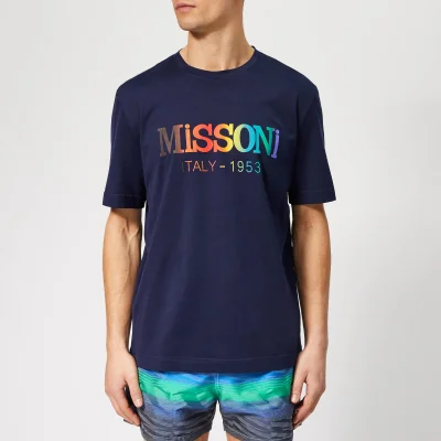 Missoni Men's Logo T-Shirt - Blue