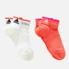 adidas by Stella McCartney Women's Low Cut Socks - Hot Coral - Image 1