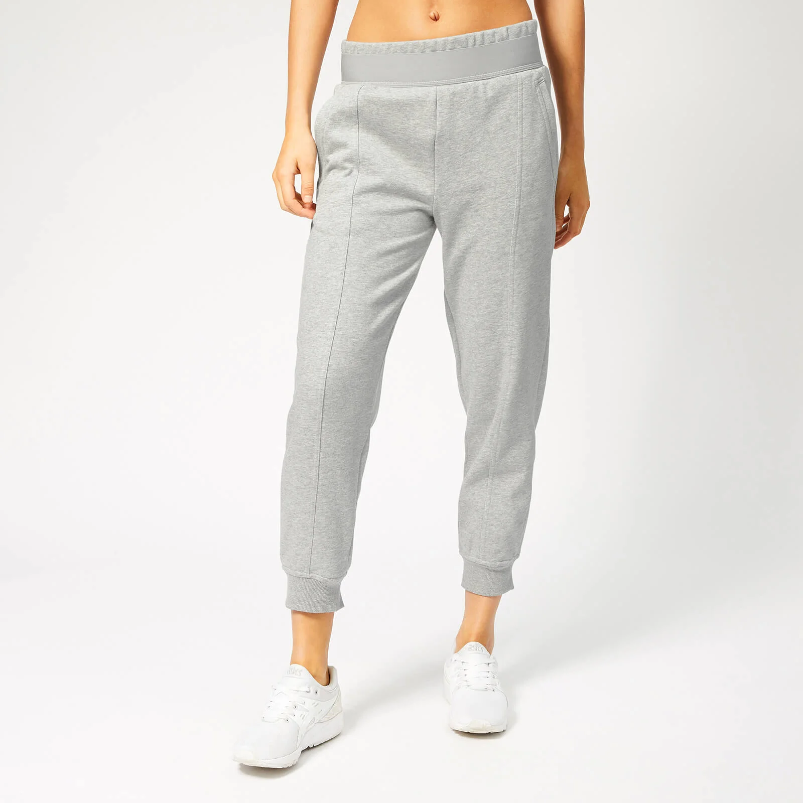 adidas by Stella McCartney Women's Essential Sweatpants - Medium Grey Heather Image 1