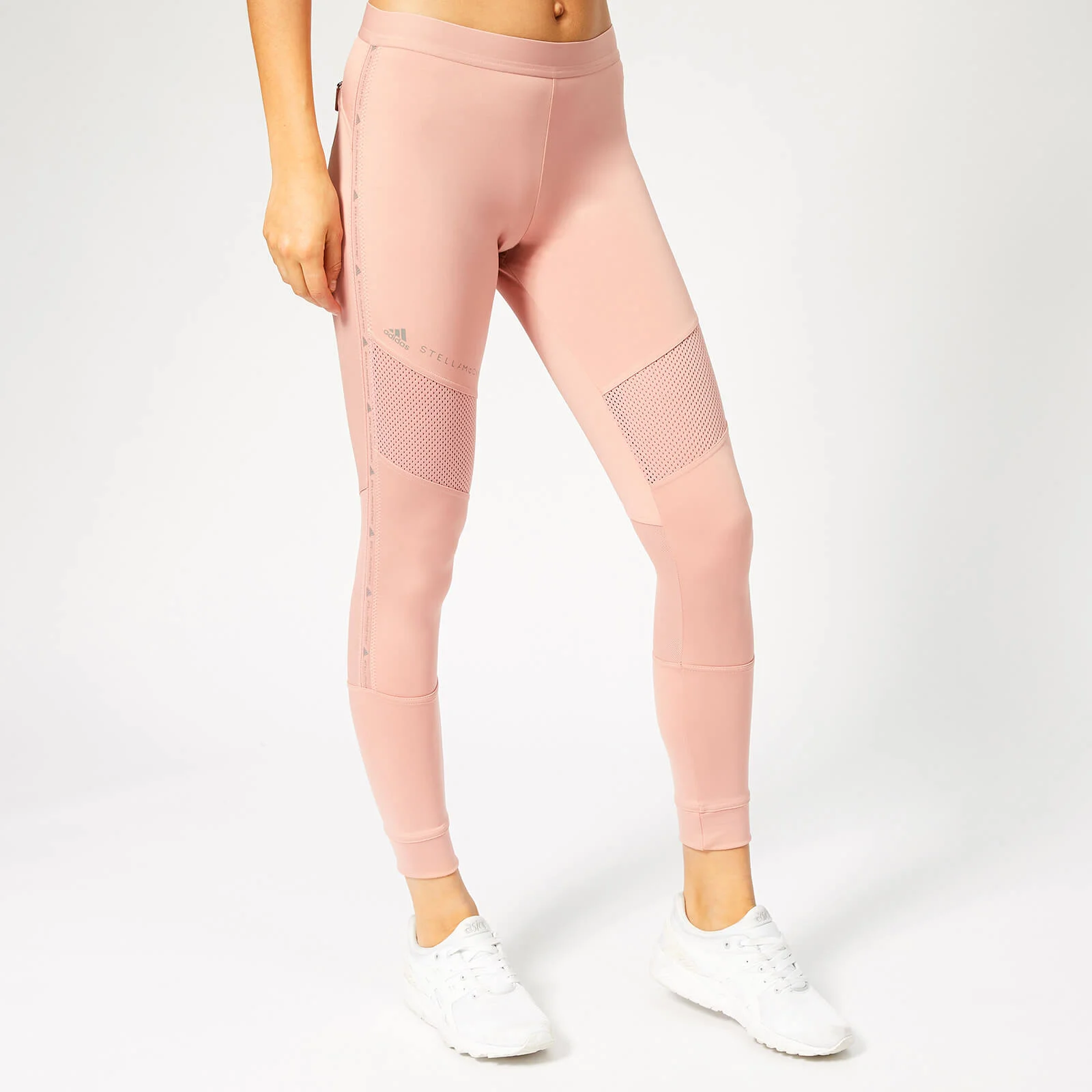 adidas by Stella McCartney Women's Essential Tights - Band Aid Pink Image 1