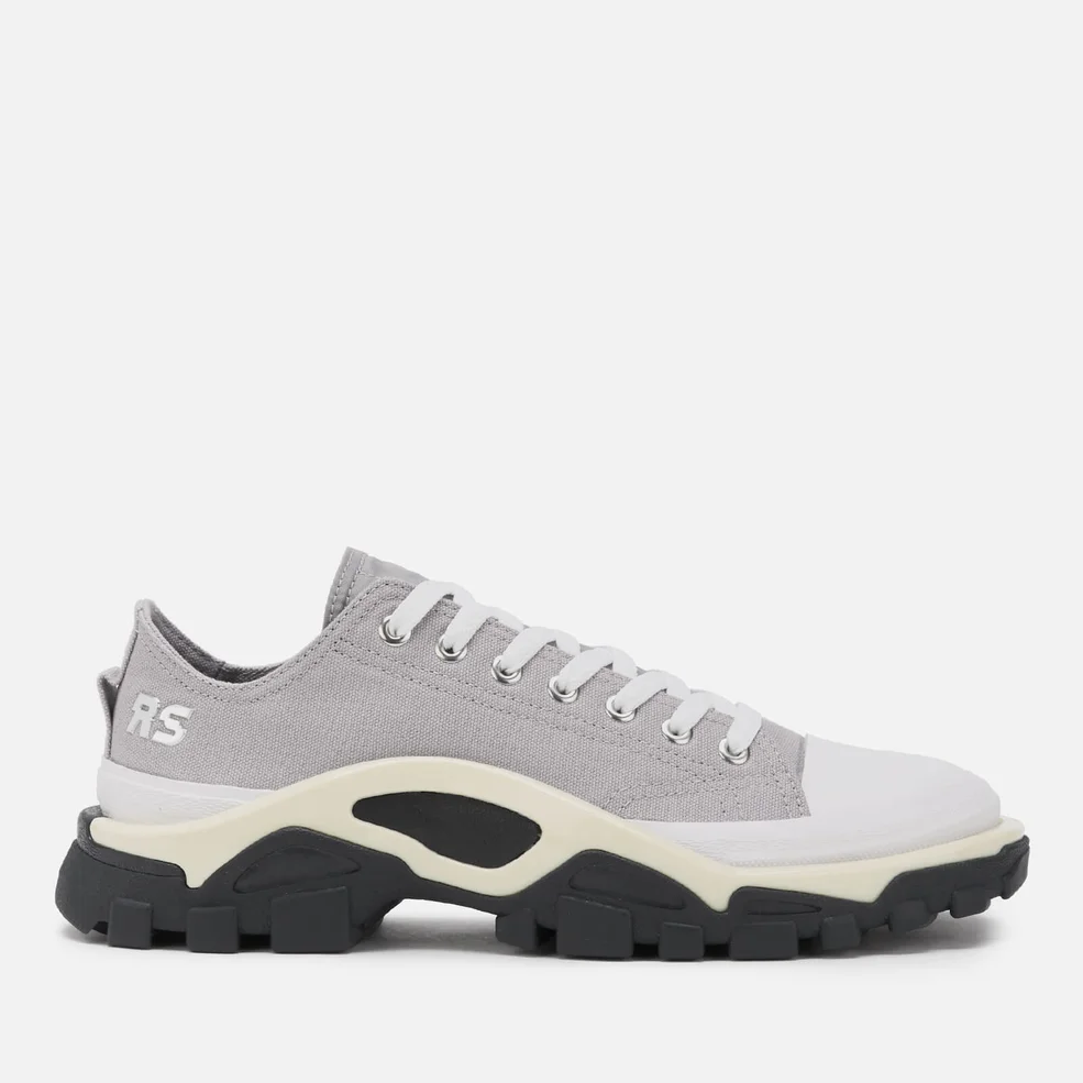 adidas by Raf Simons Detroit Runner Trainers - L Grain/Silver Image 1