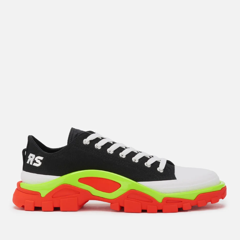 adidas by Raf Simons Men's Detroit Runner Trainers - C Black/Silver Image 1