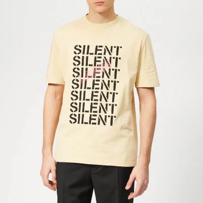 Lanvin Men's Multi Silent T-Shirt - Light Beige