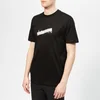 Lanvin Men's Lanvin Barre Print T-Shirt - Black - Image 1