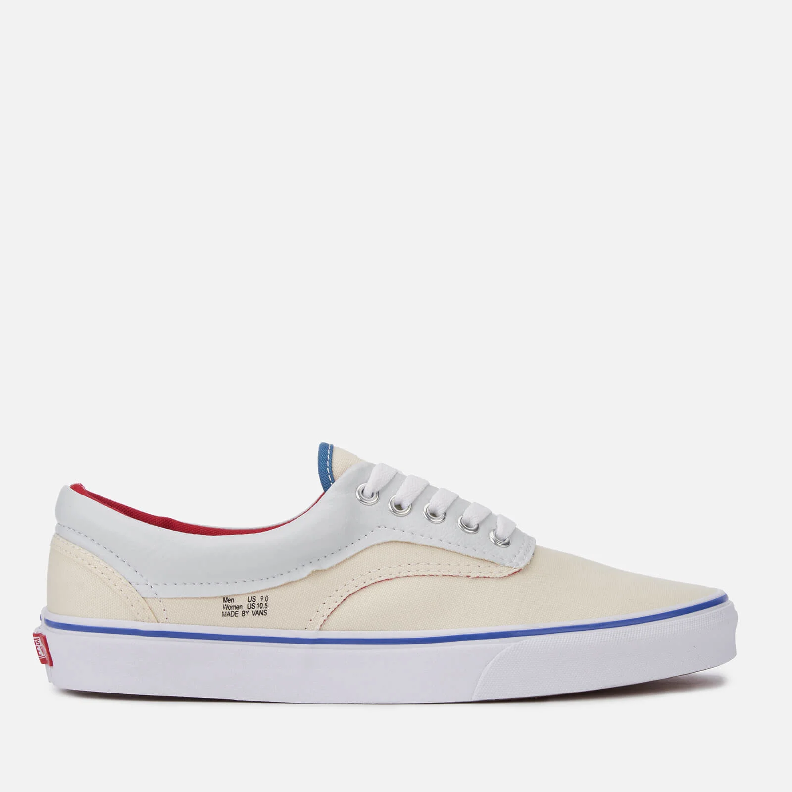 Vans Men's Outside in Era Trainers - Natural/Stv Navy/Red Image 1
