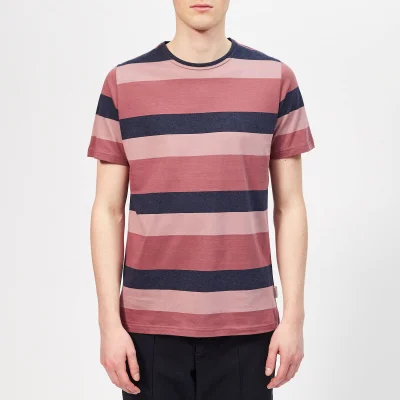 Oliver Spencer Men's Conduit T-Shirt - Raspberry Multi