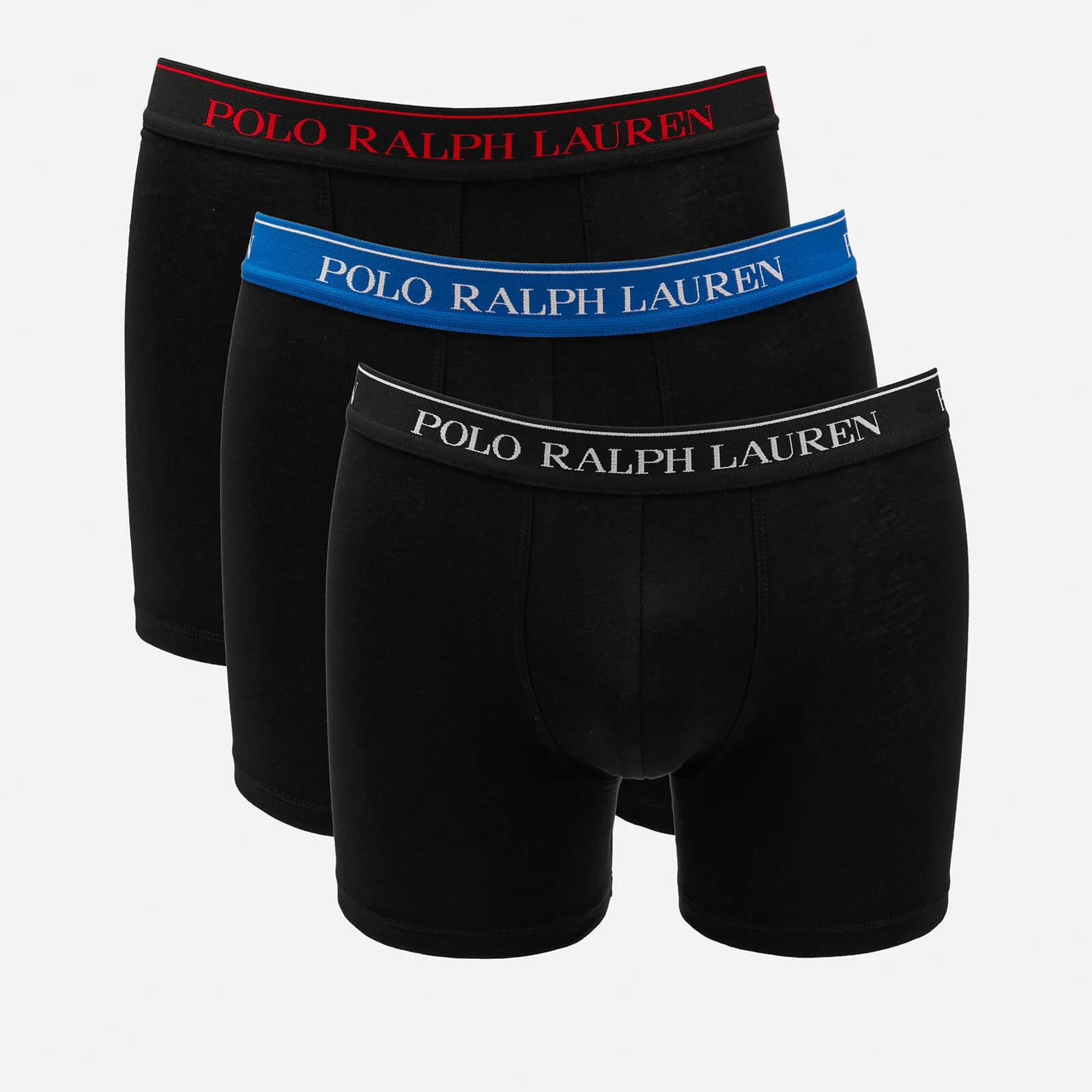 Polo Ralph Lauren Men's 3 Pack Boxer Briefs - Black Image 1