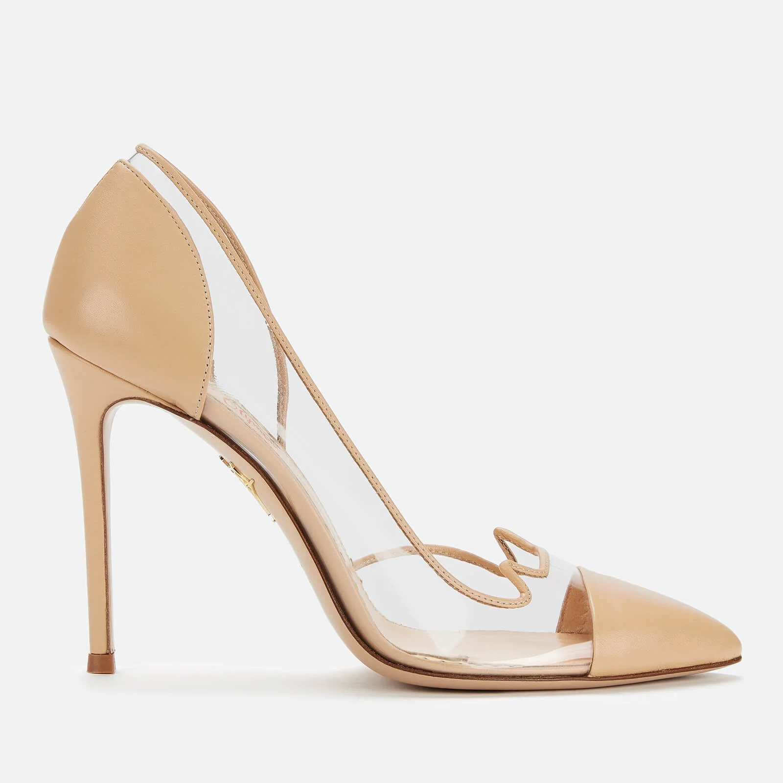 Charlotte Olympia Women's Kitty Court Shoes - Crumble/Transparent Image 1