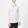 Neil Barrett Men's Collar Flower Shirt - White - Image 1