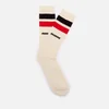 Drôle de Monsieur Men's DDM Stripe Socks - Beige - Image 1