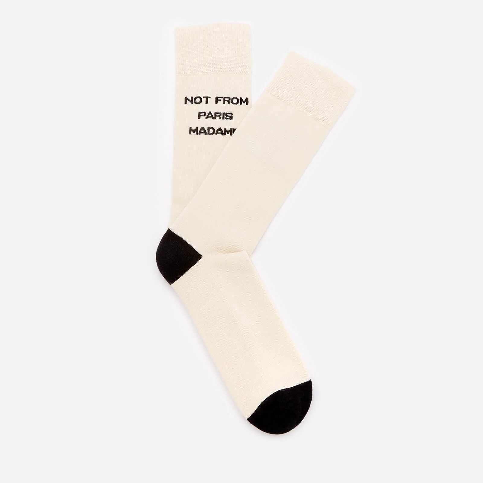 Drôle de Monsieur Men's Original NFPM Socks - Beige Image 1